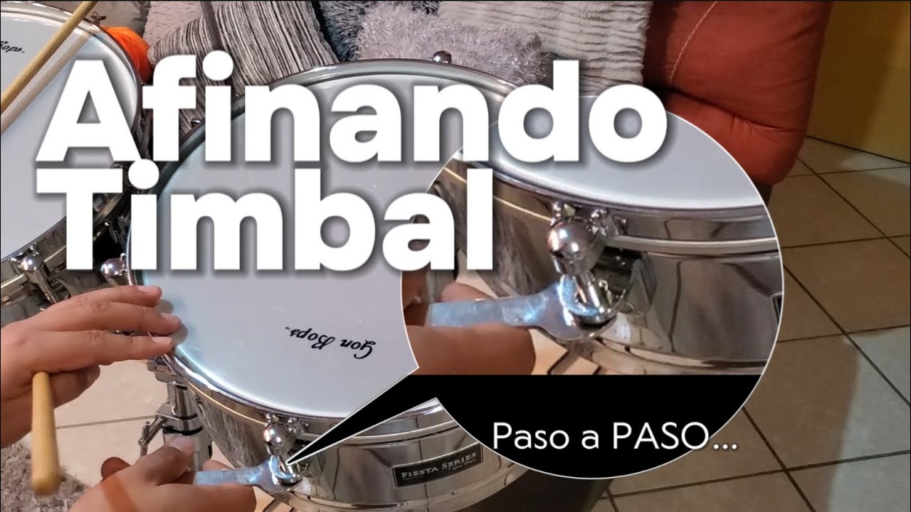 Afinando Timbal, PASO A PASO… ✅