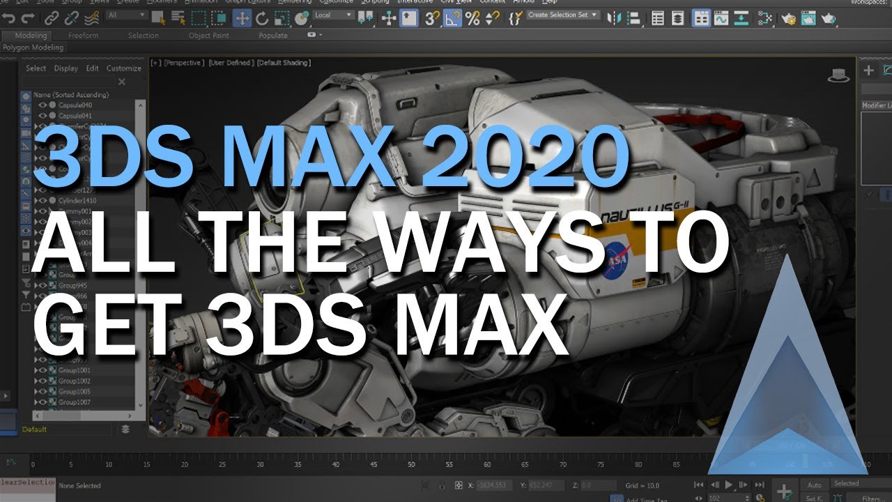 3DS MAX 2020: All the ways to get 3DS MAX! (including the FREE student version)