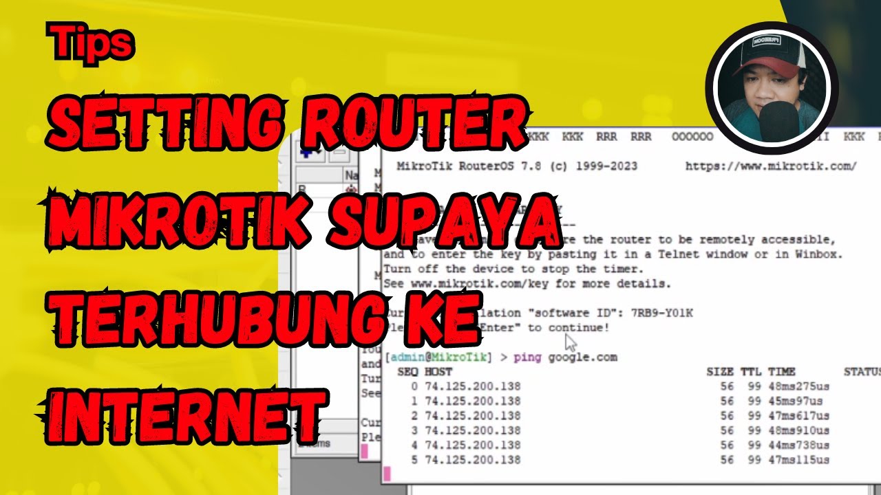 Cara Setting Router Mikrotik Agar terhubung ke Internet - Base Newbie