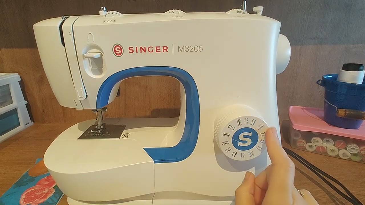Como regular a tensão da linha - Máquina Singer M3205