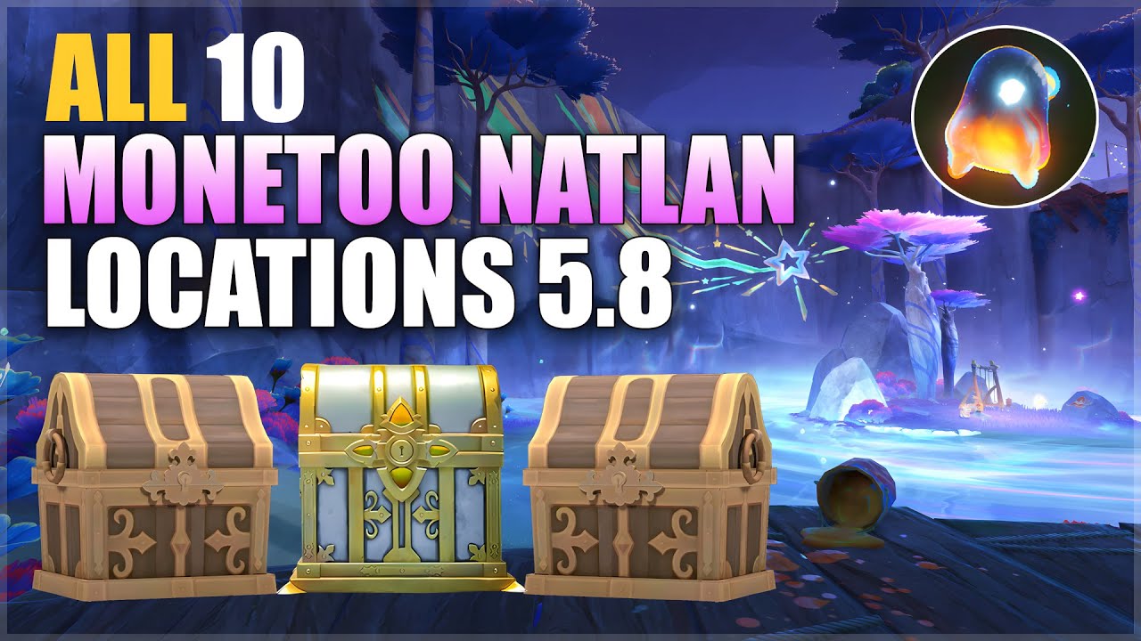 All 10 Monetoo Natlan Locations | Easybreeze Holiday Resort | Genshin Impact Ver 5.8