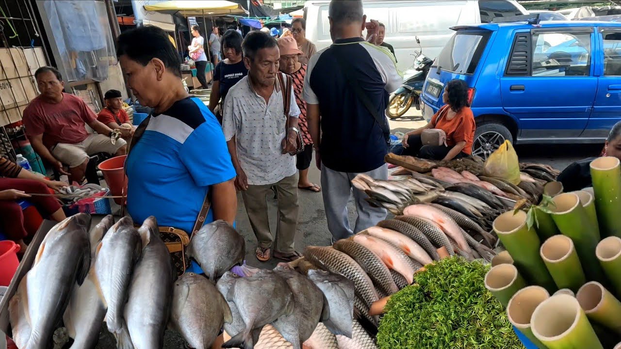 PASAR LAMA PUSAT BANDAR SRI AMAN‼️NOSTALGIC SARAWAK⭐️TUMPUAN WARGA HUJUNG MINGGU📢