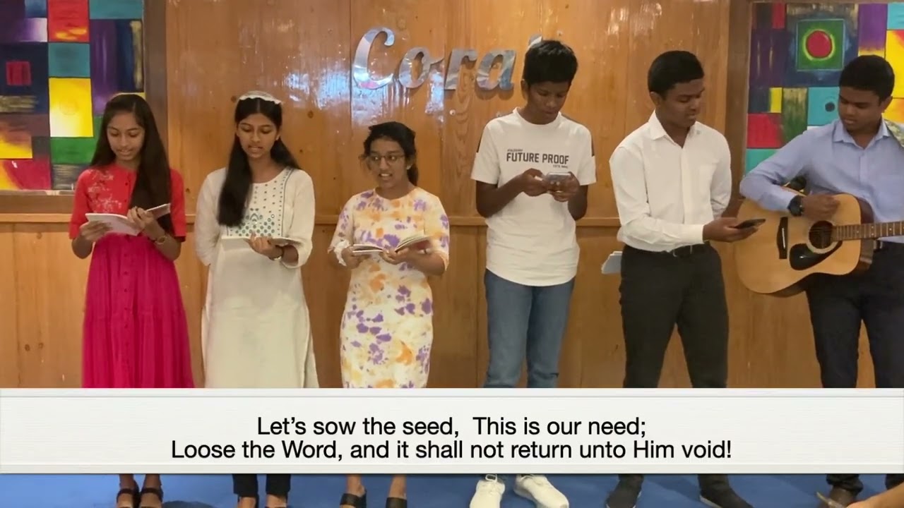 Come let us speak till the kingdom