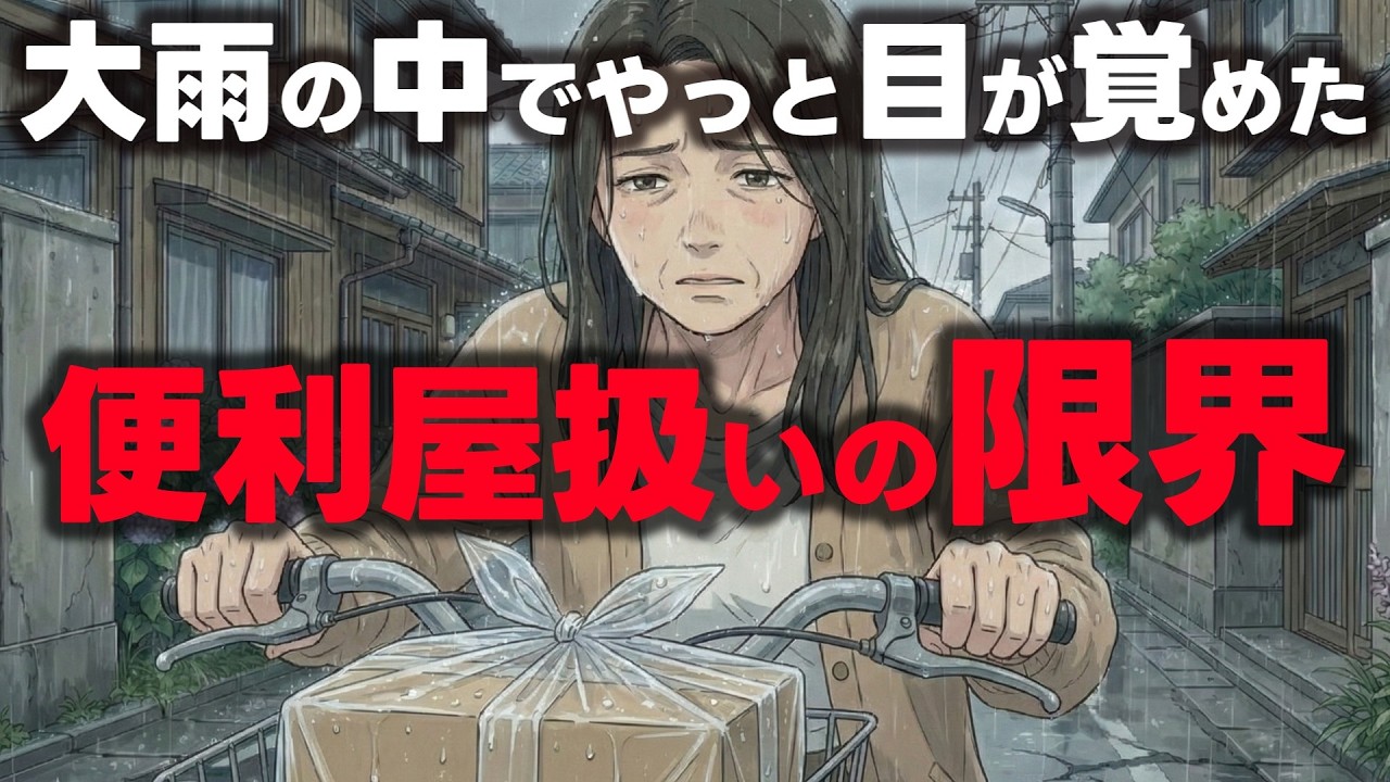便利屋扱いされ続けた私が、冷たい大雨の中でやっと目が覚めた物語｜シニアライフ｜老後の友達｜シニア物語