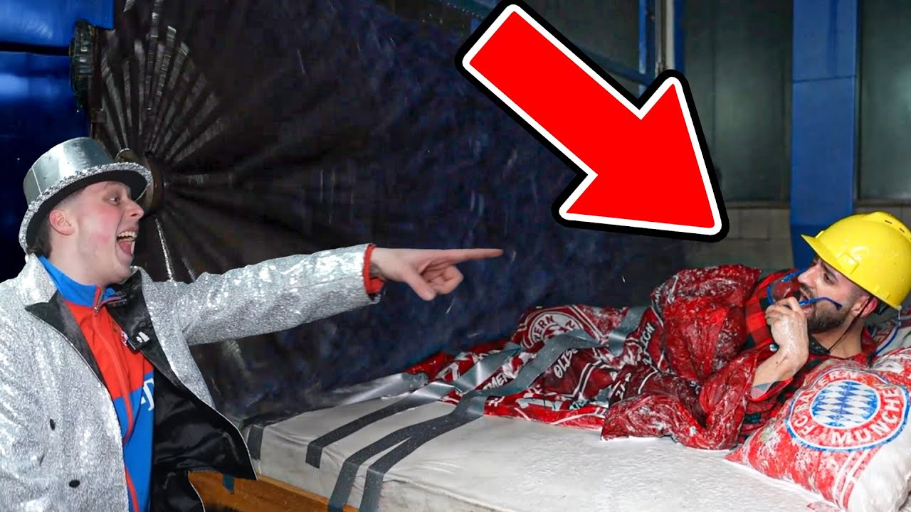 MIT EINEM BETT durch die AUTOWASCHANLAGE | Wenn du eier hast