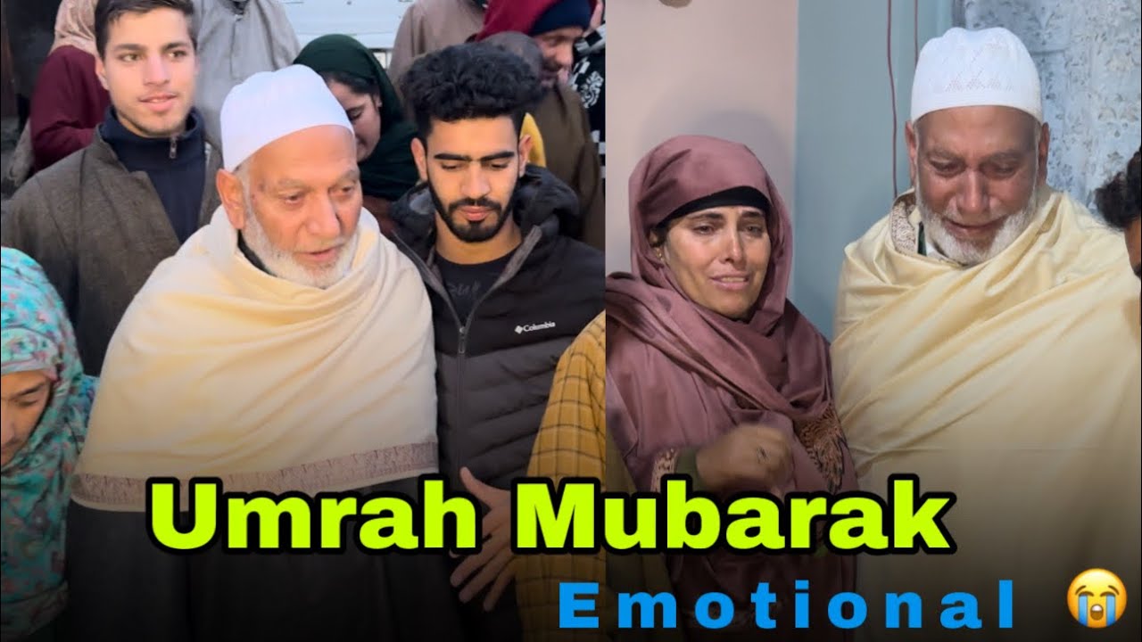 Umrah Mubarak Emotional video 😭Father and son ￼