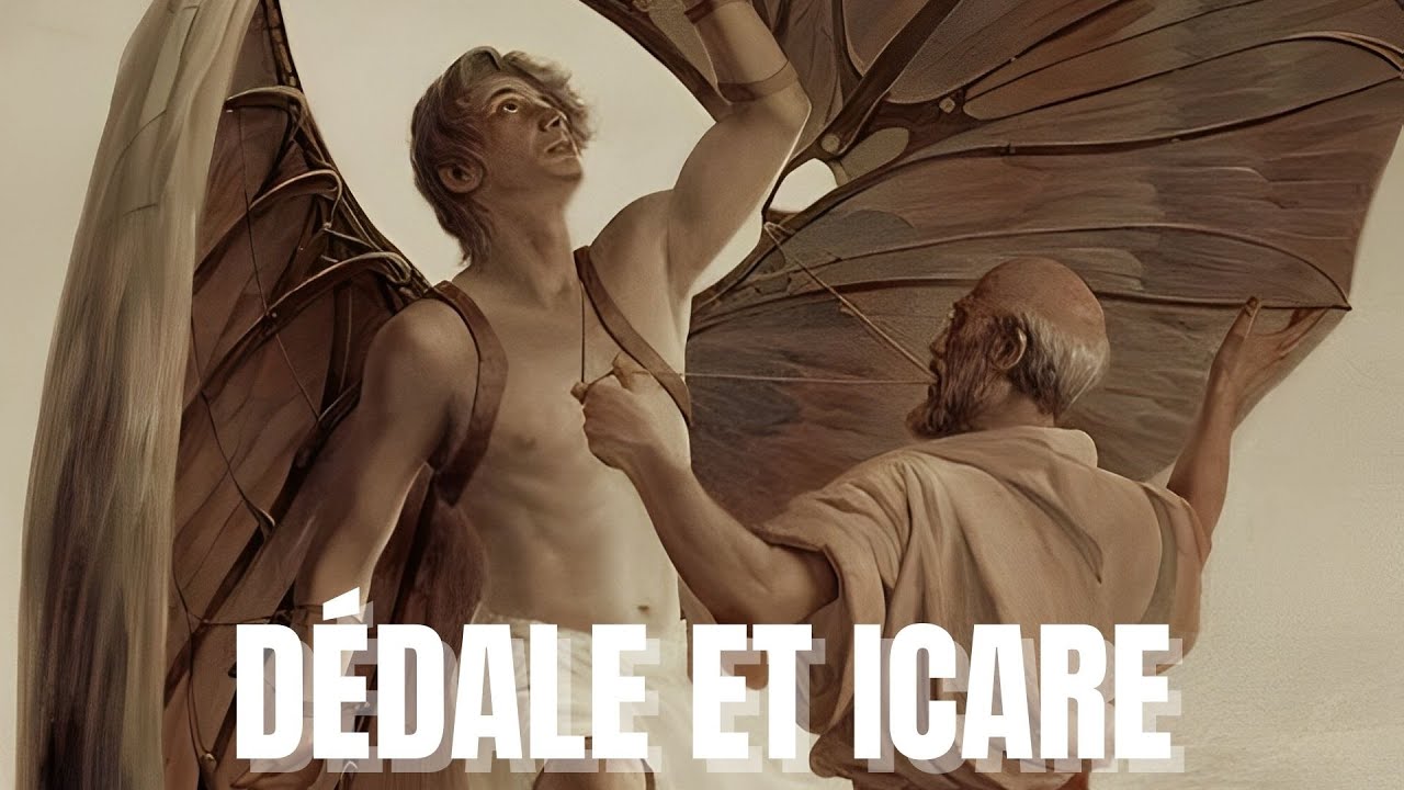 Le mythe de Dédale et Icare (mythologie grecque)
