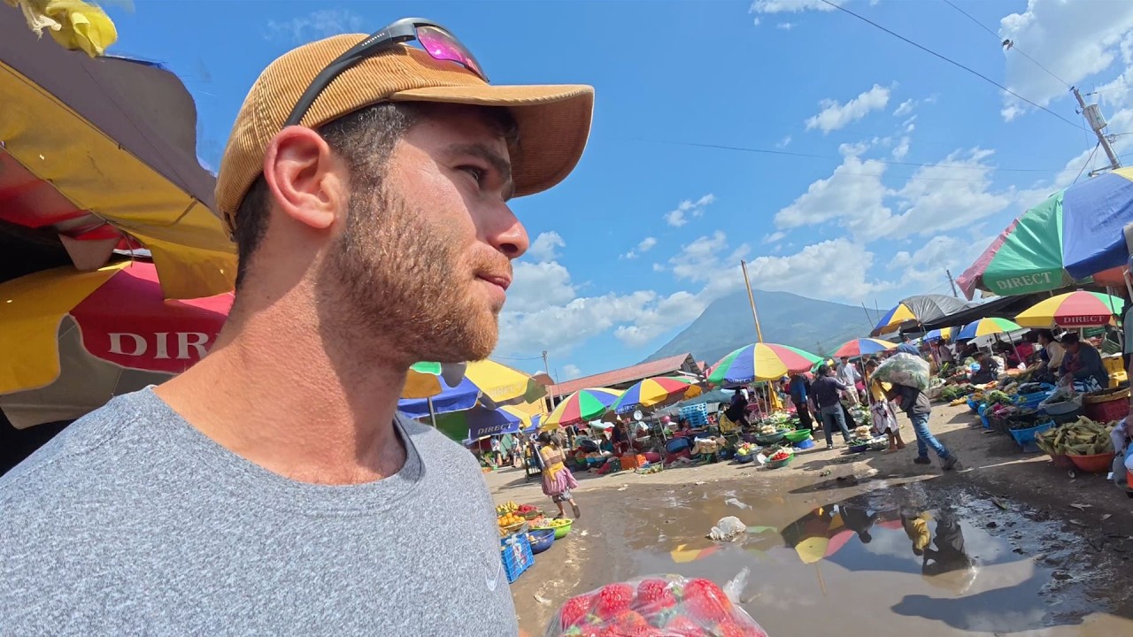 השוק בגואטמלה החזיר אותי לילדות 🇬🇹