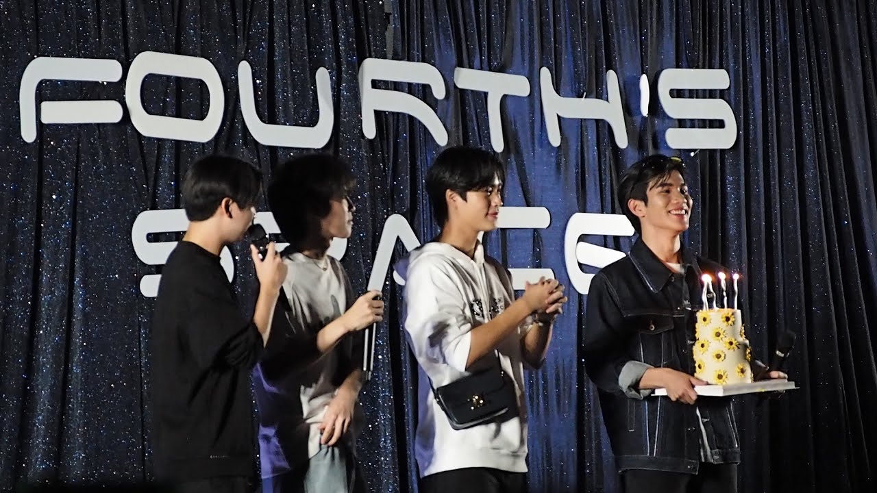 [231015] Fourth’s Space Birthday Party 🎂🚀💙#MyFourthShineNineteen #Fourthnattawat  #โฟร์ทณัฐวรรธน์