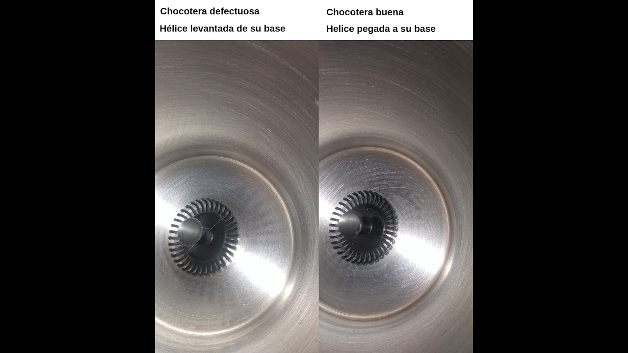 Chocotera Haceb con problema t&eacute;cnico.