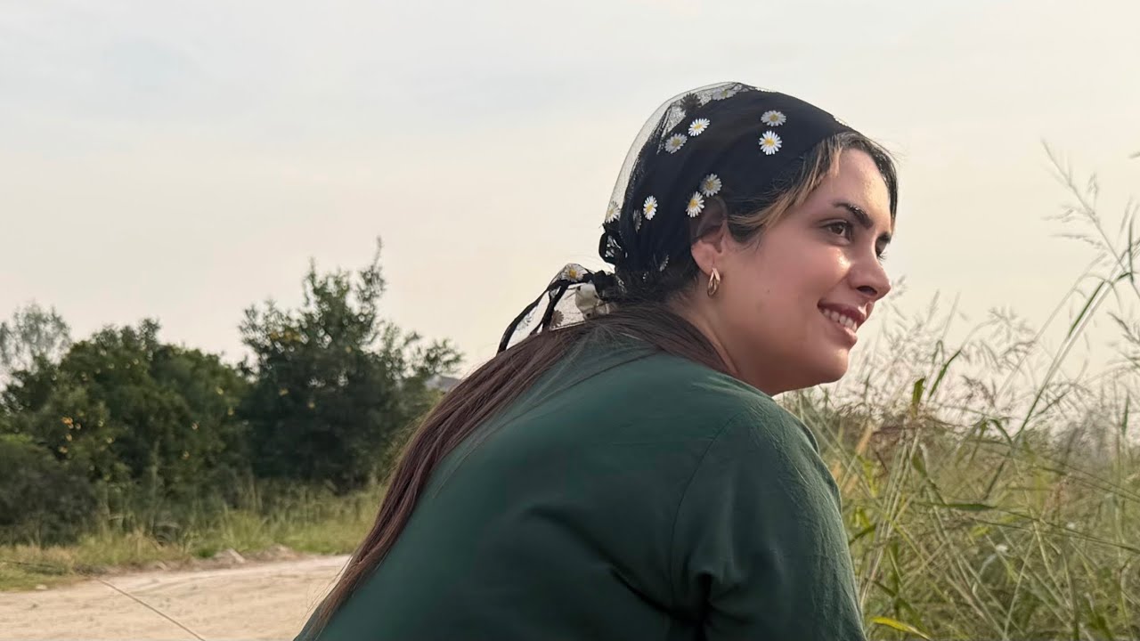Rural Life 🍃 | Harvesting Fresh Herbs from the Farm & Cooking Traditional Persian (Kuku Sabzi)