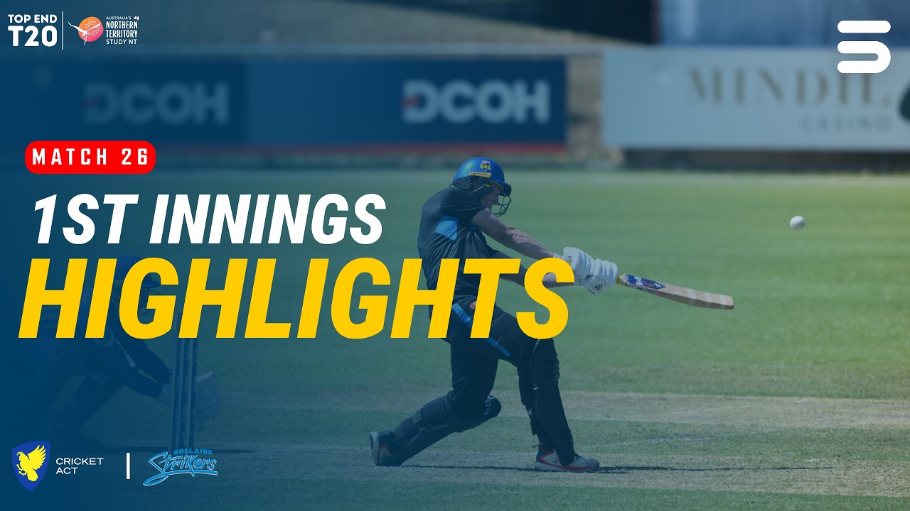 Adelaide Strikers Highlights | ACT Comets vs Adelaide Strikers | Match 26 | Top End T20 2026 | ZP1H