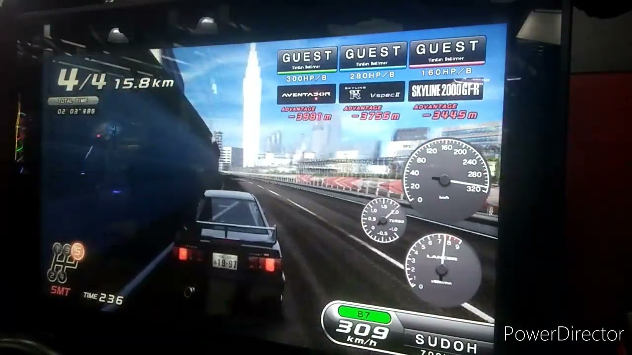 WANGAN MIDNIGHT MAXIMUM TUNE 6RR CHASE DOWN BATTLE -MITSUBISHI LANCER EVOLUTION III GSR - SUDOH