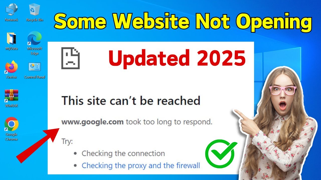 How to Fix Some Websites Not Loading/Opening in Any Browser Issue | Windows 10 / 11 2025