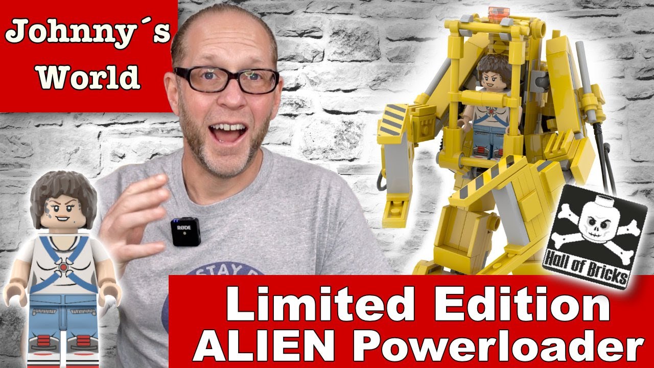 Hall of Bricks - ALIEN Powerloader mit super exclusiver Ripley Minifig