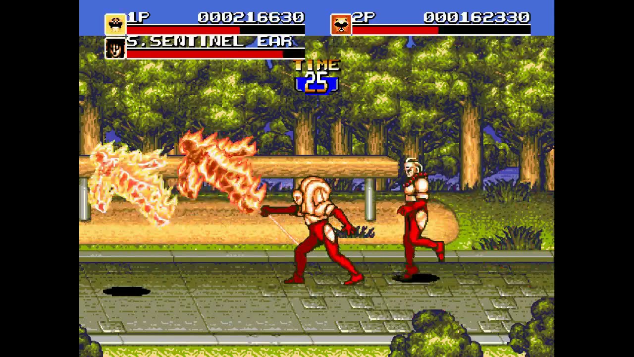 Mighty Morphin Power Rangers The Movie - Sega Genesis (MegaDrive) 2 Players Walkthrough