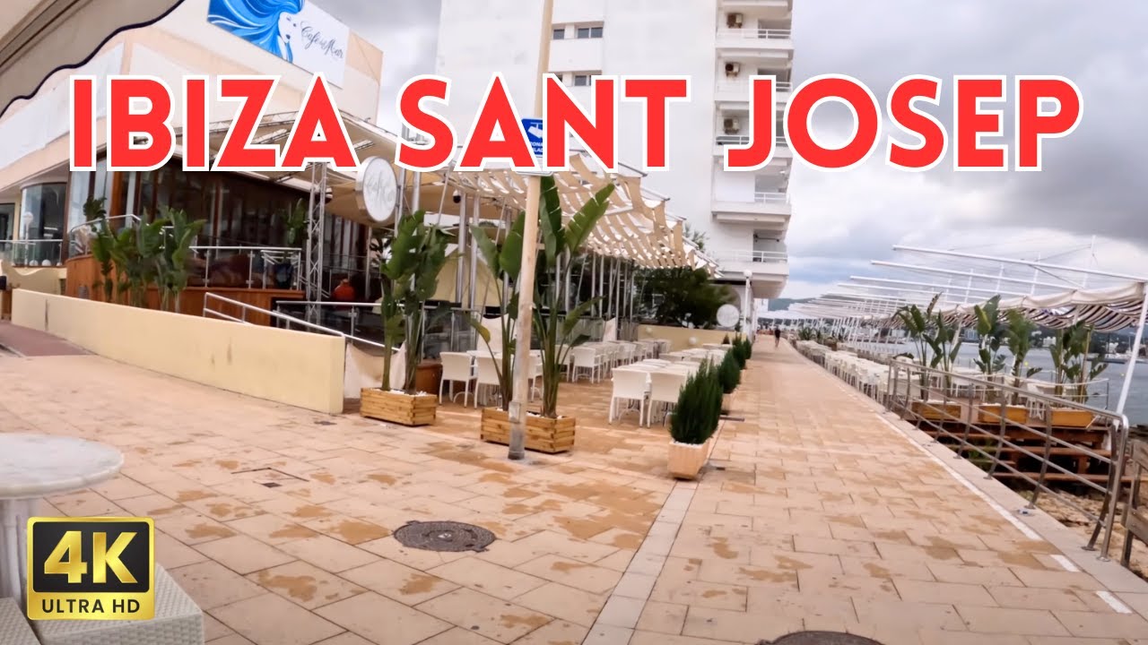 Ibiza Sant Josep 🇪🇸  - Exploring the Hidden Charms and Ibiza Landscapes | 4K