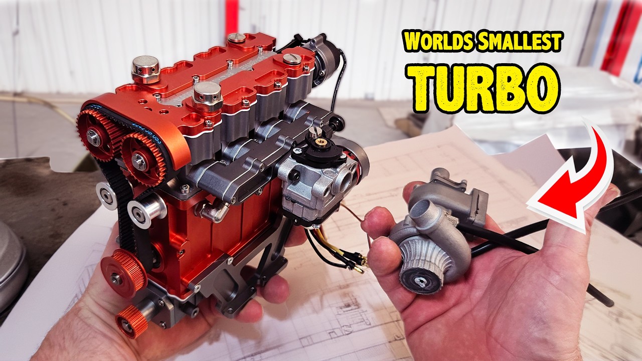 Worlds Smallest Turbo Mini 4 Cylinder Engine - (Just Arrived-Unboxing)