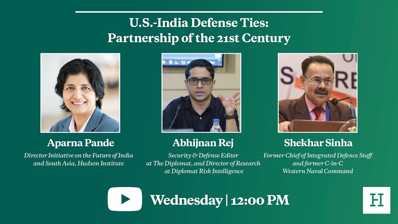 U.S.-India Defense Ties: Partnership of the 21st Century