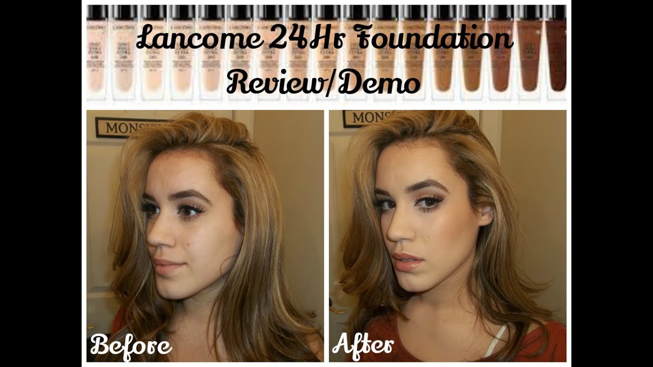 LANC&Ocirc;ME Teint Idole Ultra 24H Review+Demo