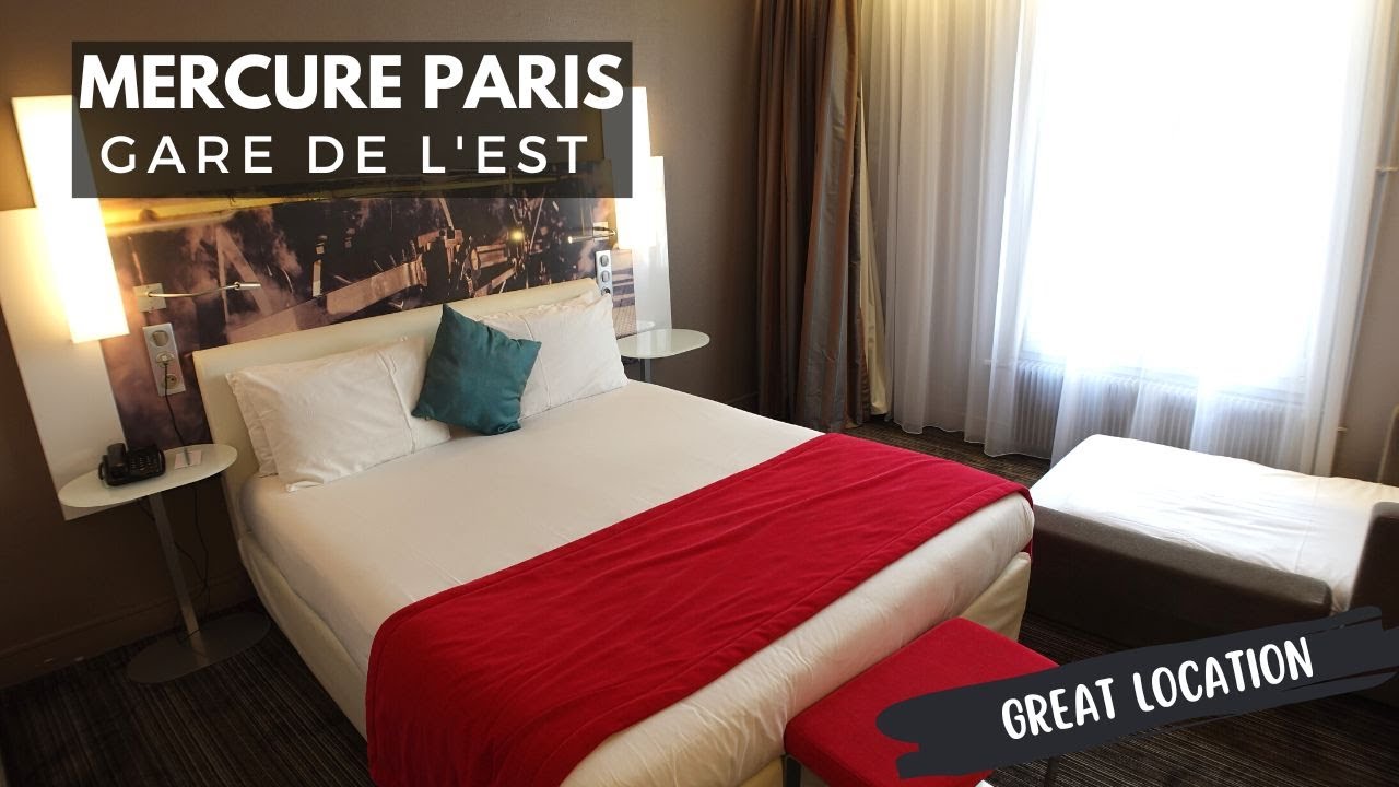 Mercure Paris Gare de l'Est Hotel Room Tour and Breakfast