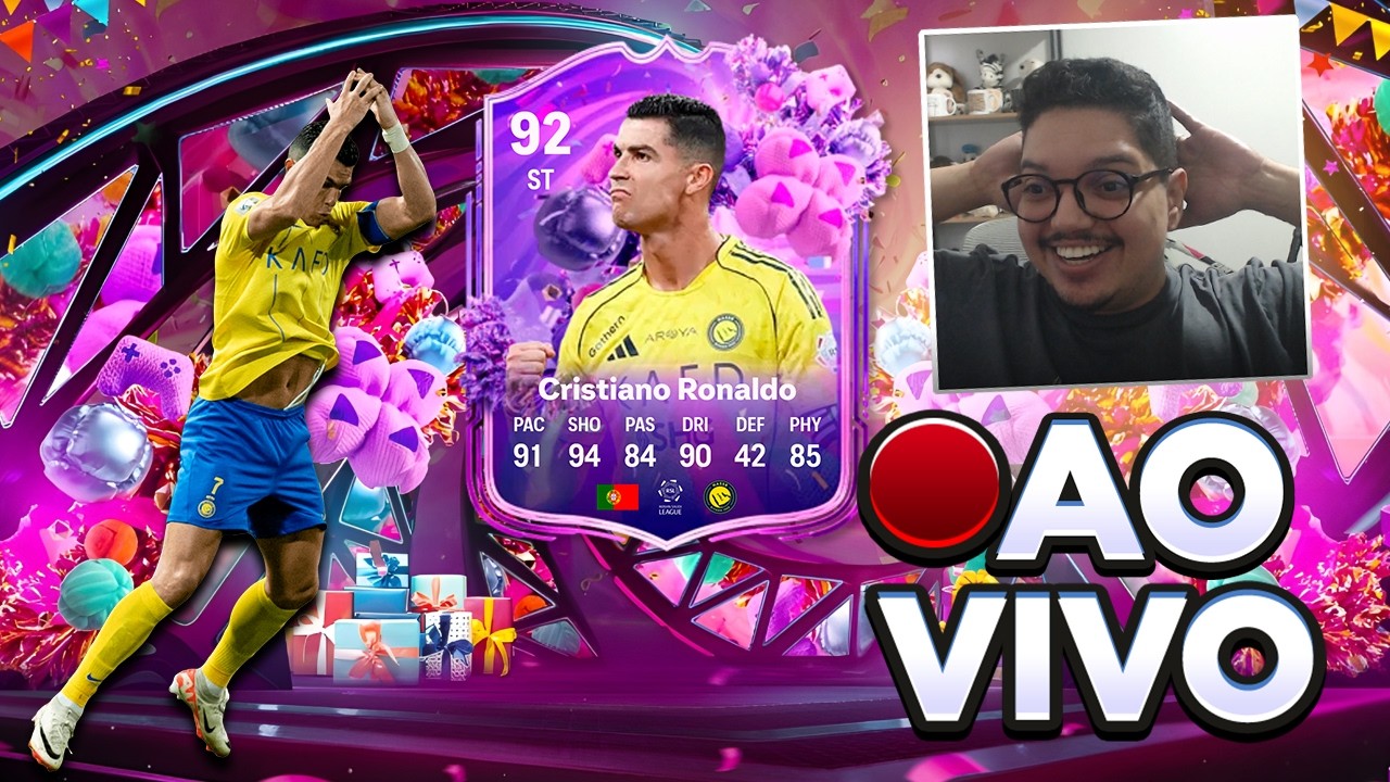 LIVE ON: PACOTE de 25 86+ no FUT BIRTHDAY, COPA, EVO E + | APOIE no PIX | FC 26 ⚽