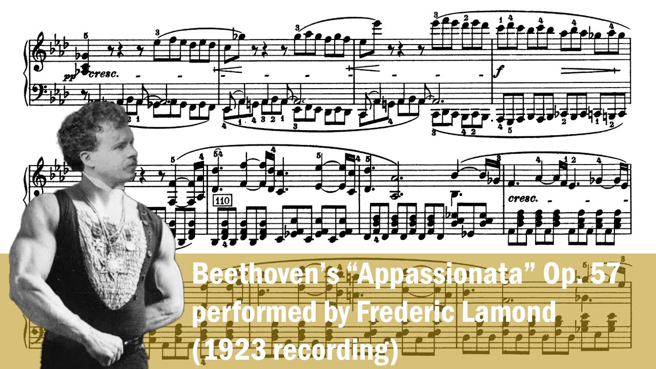 Beethoven - Piano Sonata No. 23, Op. 57 