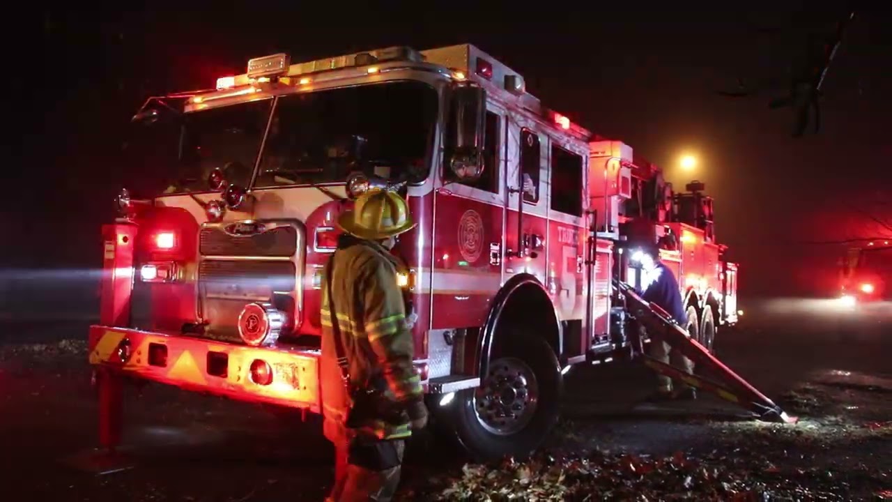 Building Fire - Harrisburg State Hospital Cherrywood Building - Harrisburg, Pennsylvania