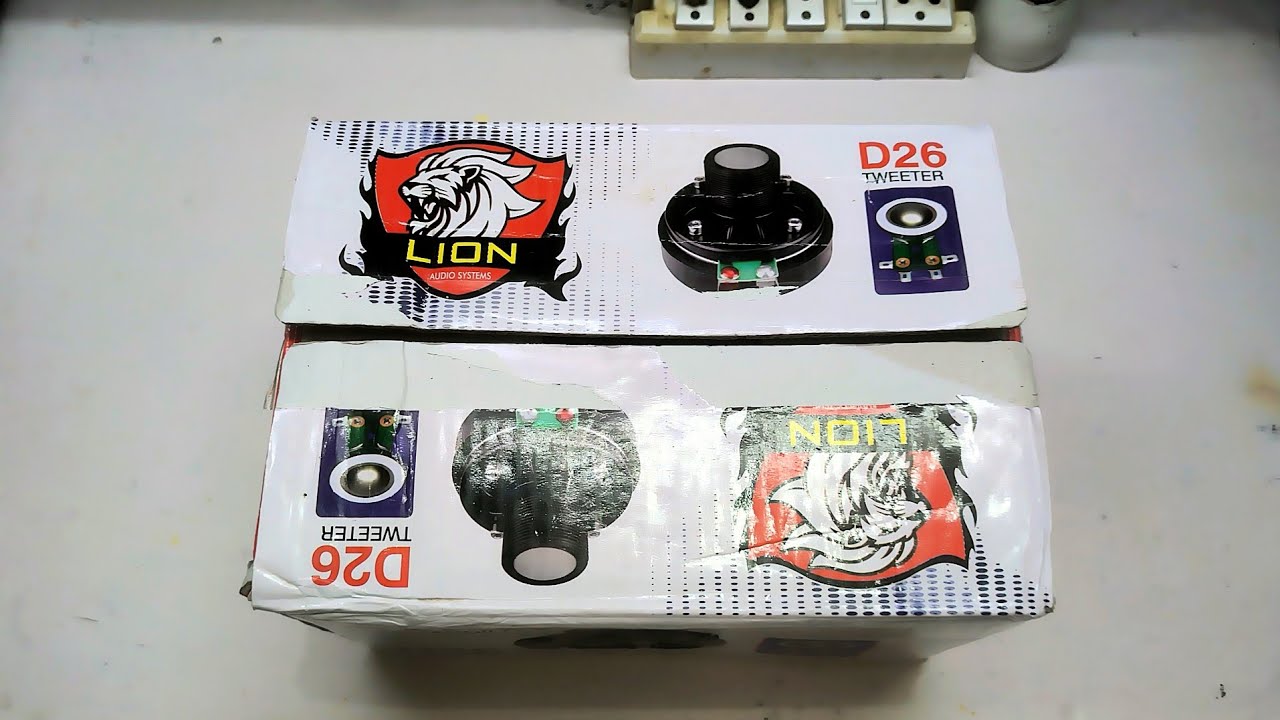D-26 HF Driver | HF Driver | DJ Hice | 30 Watt HF Driver | D-26 HF Review | LION | Sound Check