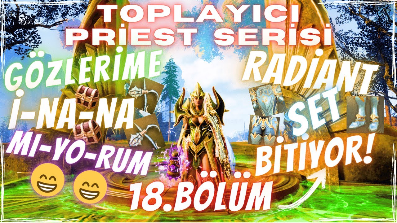 PRİEST SERİSİ 18. BÖLÜM | SAÇMALAMA GOLD CHEEEST :D | RADİANT SETE SON 1 ADIM!! | Rise Online