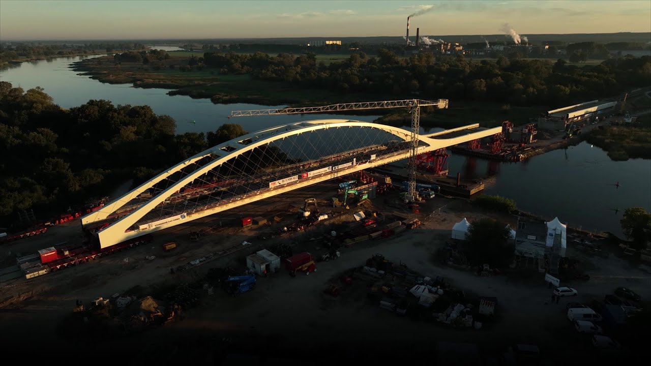 DB InfraGO: Bauprojekt Küstrin-Kietz – Kostrzyn Oderbrücke - Trailer 3