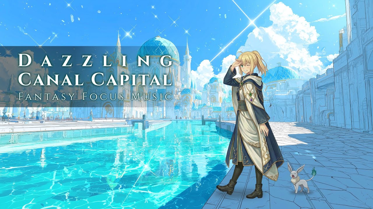 [Isekai Fantasy Music] Dazzling Capital: Baptism of Light | Focus & Study Music | Celtic