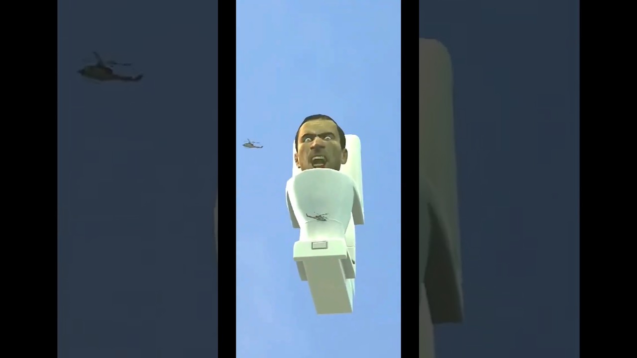 Skibidi Toilets in the sky!