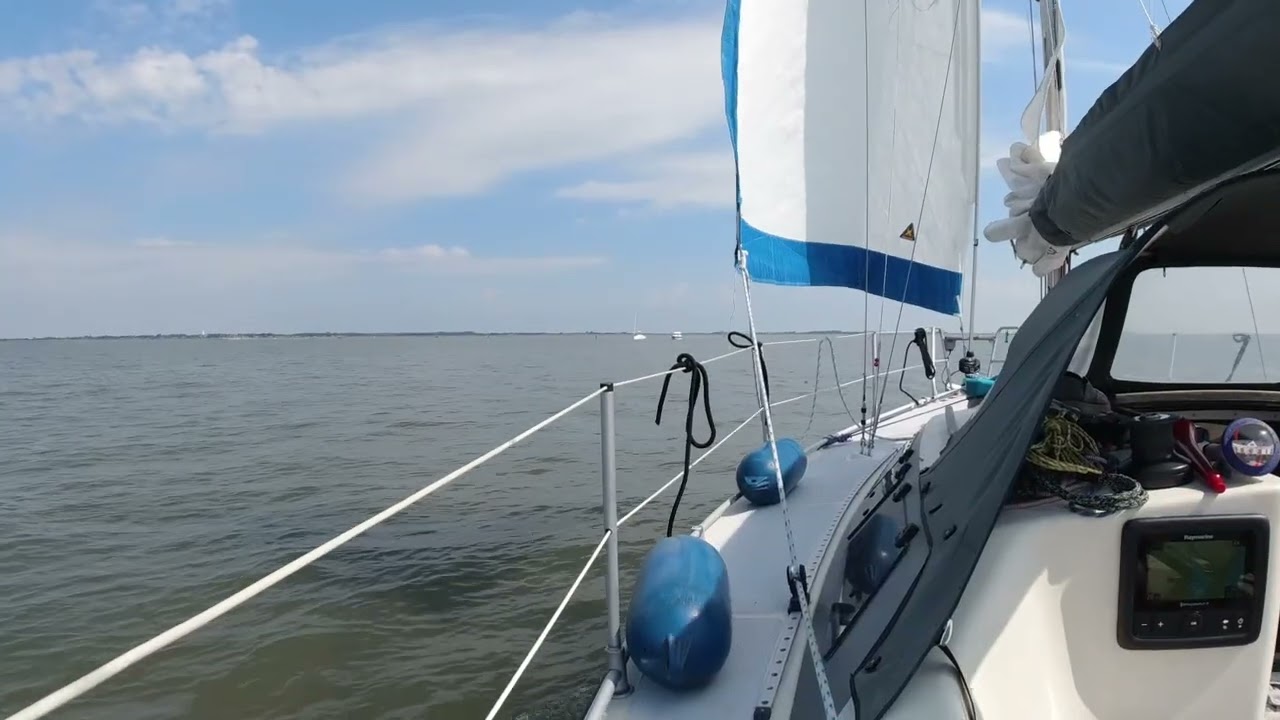 Zeilen van Lauwersoog naar Schiermonnikoog (vlog #15)