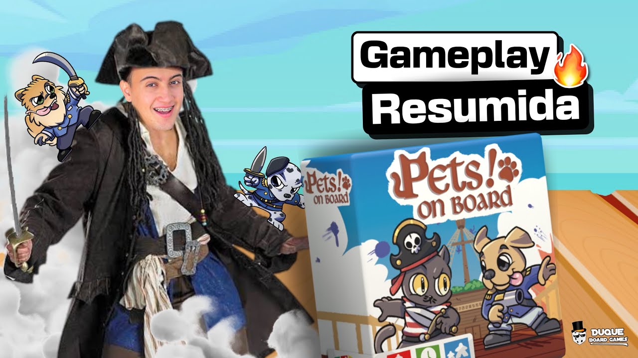 PETS! ON BOARD - Gameplay resumida