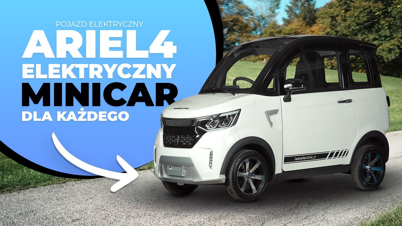 ARIEL 4 - Pierwszy samochód elektryczny w ofercie iamelectric!