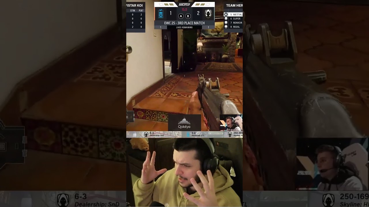 Mettalz CLUTCHES a NASTY 1v2 💀#ewc2025 #heretics