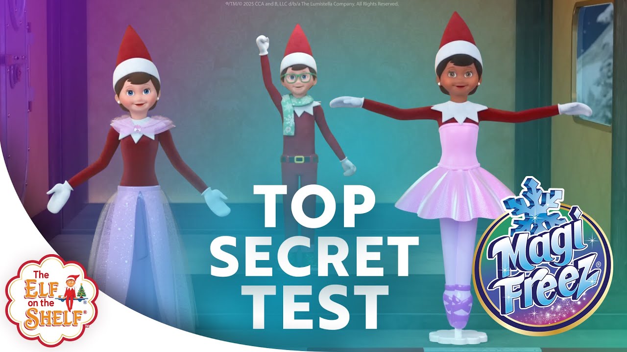 Top Secret Test | Official Video | Magifreeze & The Elf on the Shelf  Santaverse