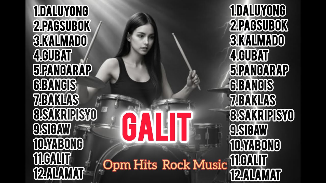 New Trending Rock Music OPM Hits - GALIT🥁🔥🎸@maryluztv