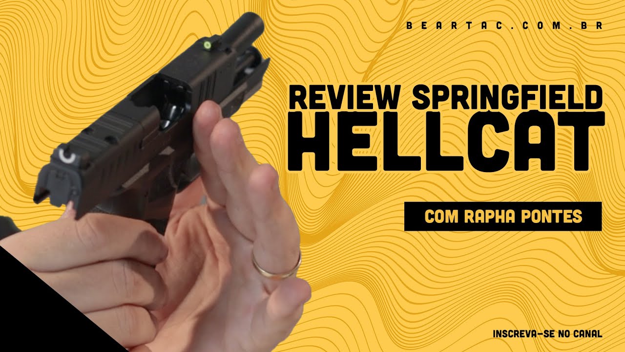 Pistola Springfield Armory HELLCAT Cal.9mm - A sua próxima arma para o porte velado 😉