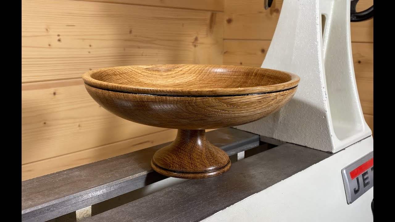 Serving plate Oaklay II. || Woodturning