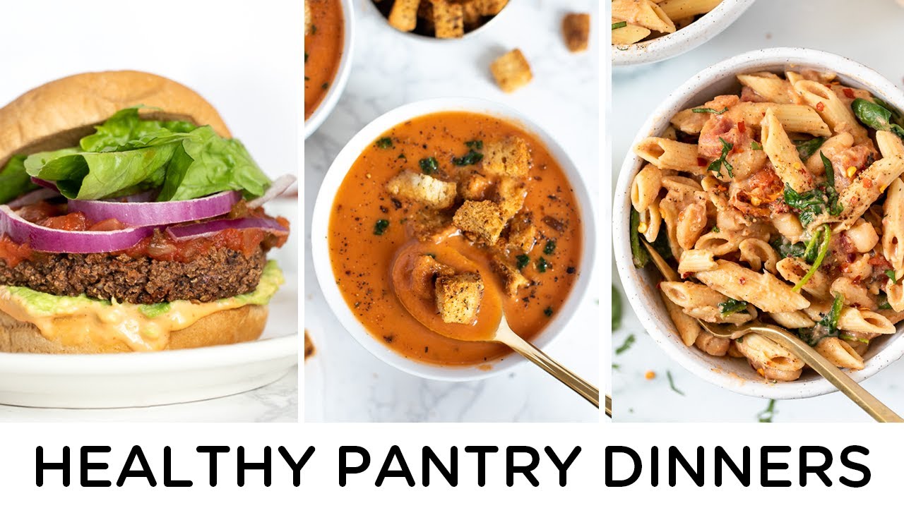 VEGAN PANTRY MEALS ‣‣ vegan recipes for beginners