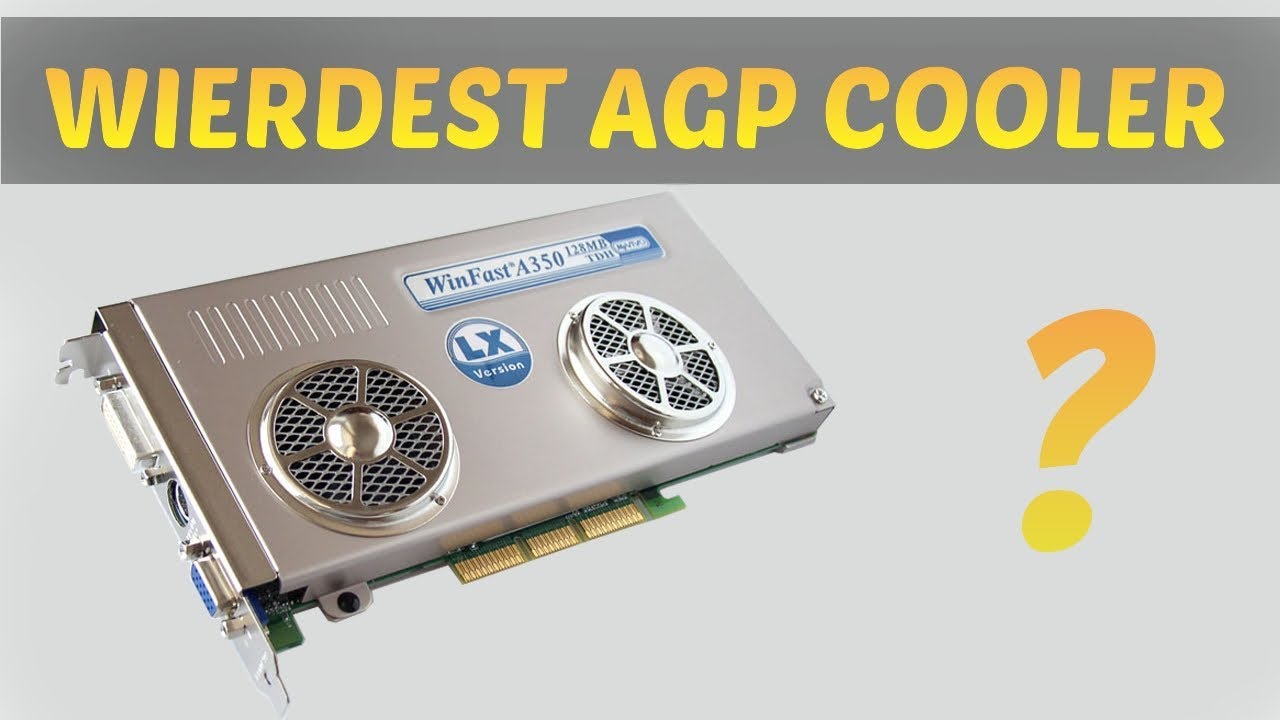 Wierd AGP Cooler - GeForce FX 5900 XT - Winfast A350 128MB