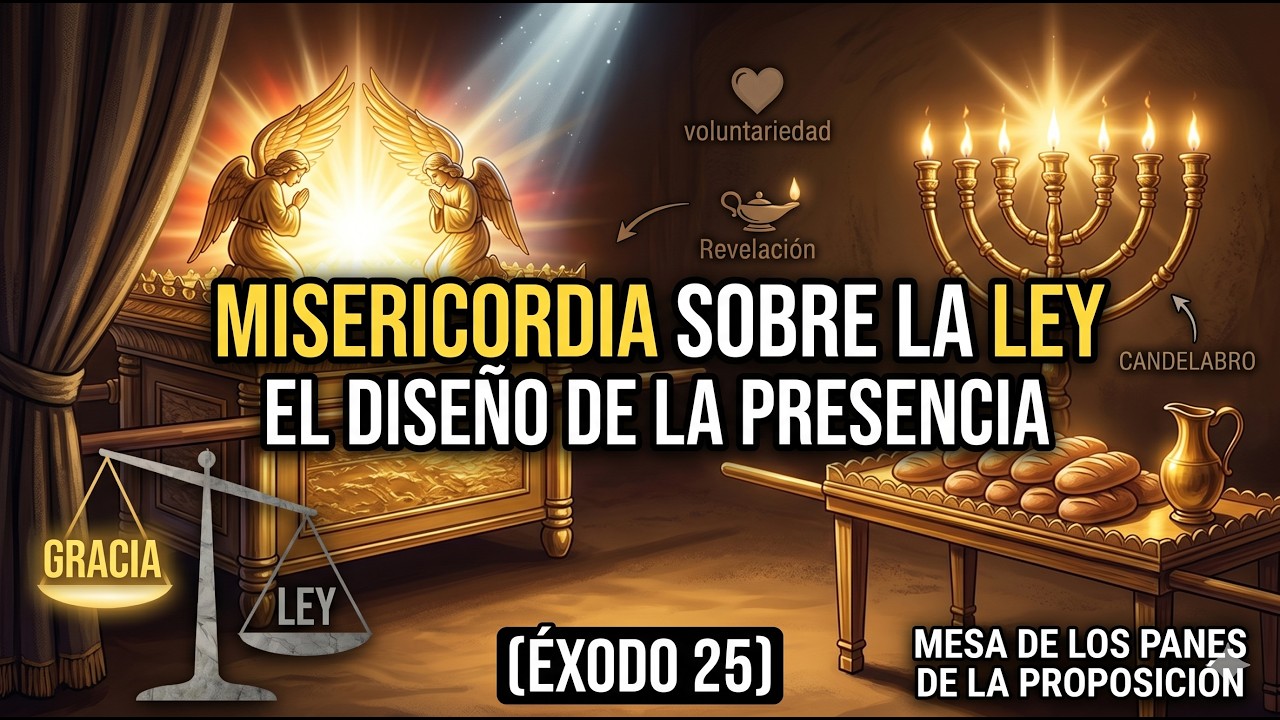 Éxodo 25: El Arca, la Mesa y el Candelabro.