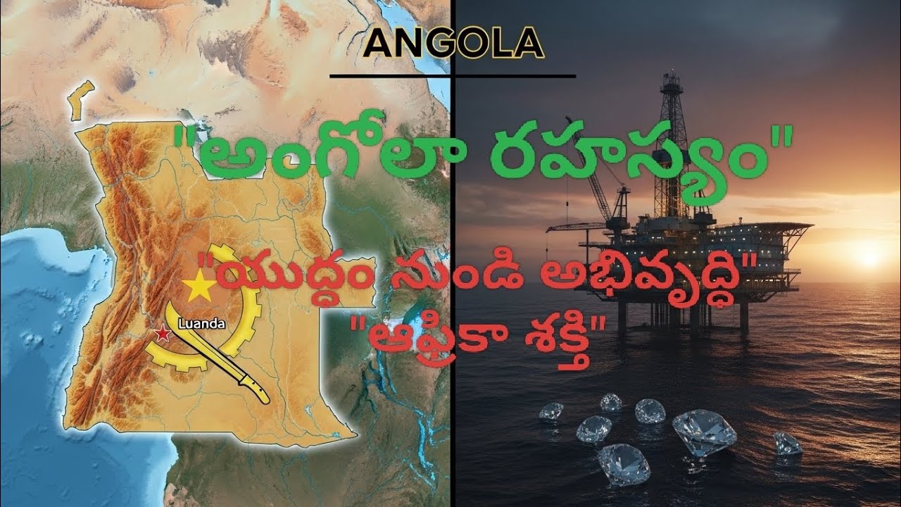 ఆఫ్రికాలో అంగోలా ఎలా శక్తివంతమైన దేశంగా మారింది?అంగోలా: యుద్ధాలు, వజ్రాలు మరియు చమురు దేశం