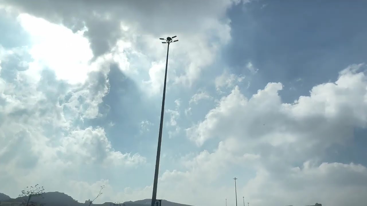 سماء أبها والسحاب الرائع 