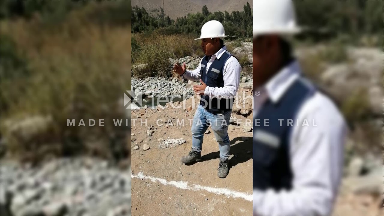Replanteo de un Canal e Irrigación