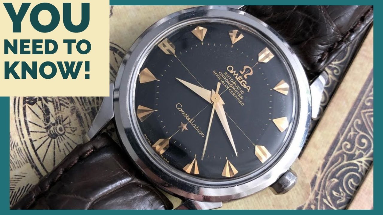 ВАЖНАЯ ИНФОРМАЦИЯ, КОТОРУЮ ВАМ НУЖНО ЗНАТЬ О OMEGA CONSTELLATION 1950-Х ГОДОВ