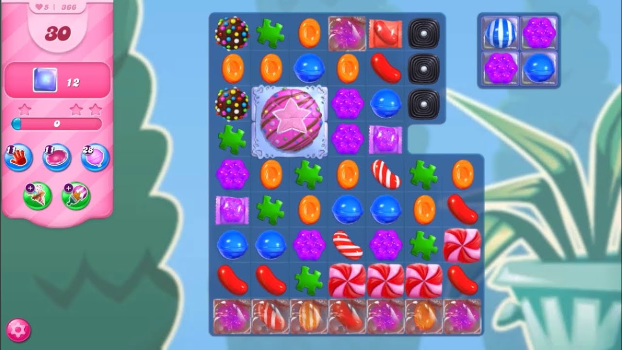 Candy Crush Saga Level 366