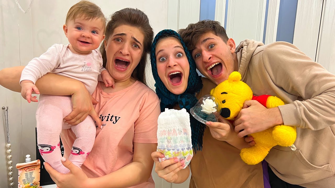 CÂND vin VECINII 👨🏻‍🌾👩‍🌾să-ți VADĂ BEBELUȘUL 👧🏼/ Sketch amuzant 😂